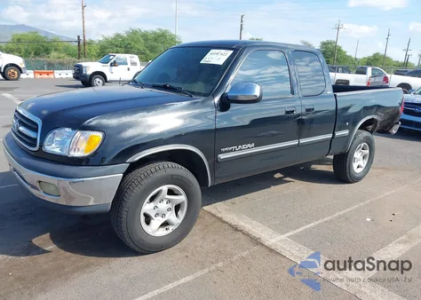 2002 Toyota Tundra Sr5 V8 z USA, uszkodzony, nr VIN 5TBRT34112S250763